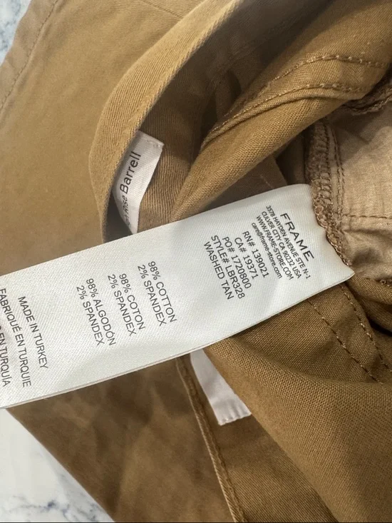 Frame Denim Ultra High Rise Barrel Jeans - Picture 7 of 8